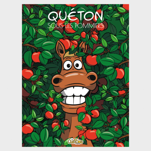 Affiche et Carte postale Quéton sous les pommiers - Les Quétons