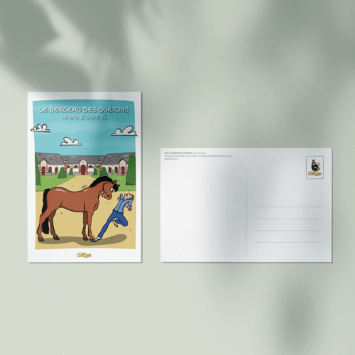 Carte postale Le berceau des Quétons Haras de Saint-Lô - Les Quétons