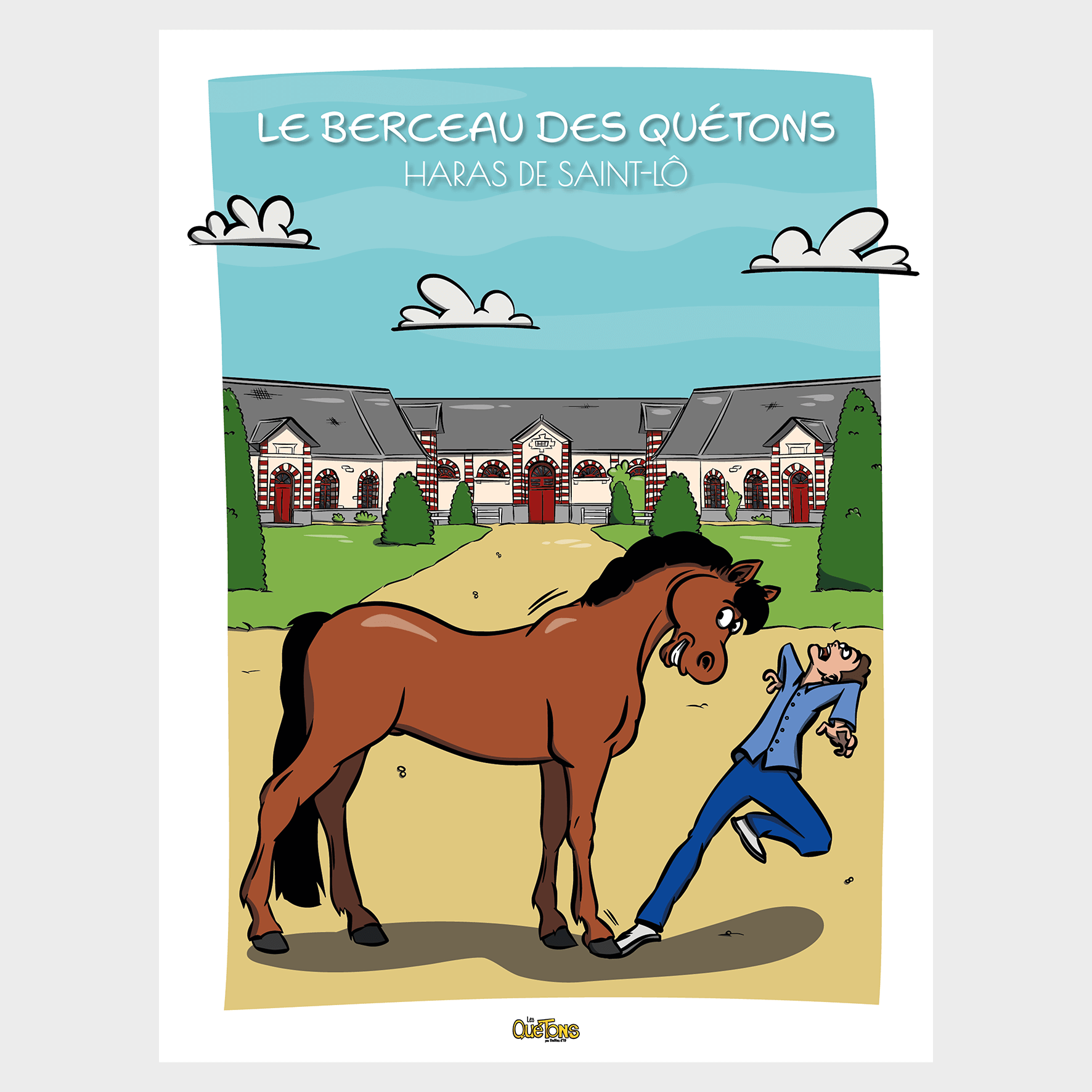Affiche et Carte postale Le berceau des Quétons - Saint-Lô - Les Quétons