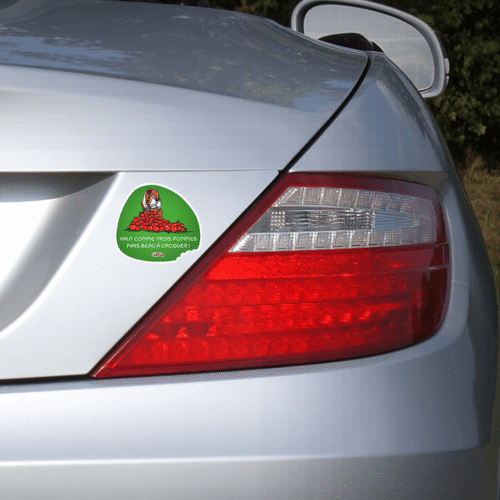 Sticker Haut comme trois pommes mais beau à croquer - Les Quétons