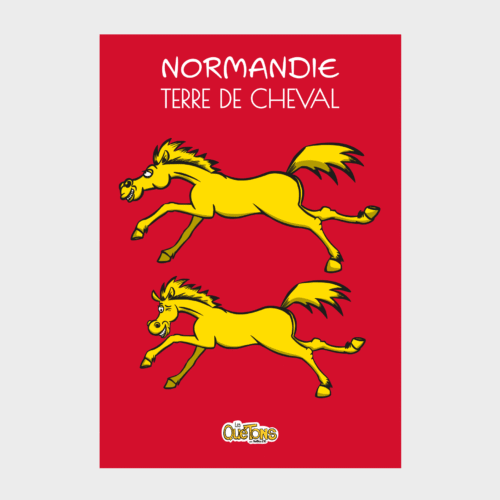 Sticker Normandie Terre de cheval