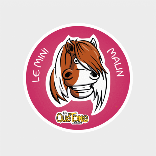 Sticker Les Quétons Le mini malin