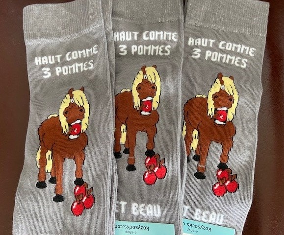Chaussettes Poney haut comme trois pommes – Image 2