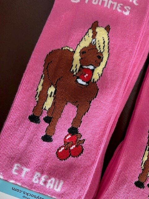 Chaussettes Poney haut comme trois pommes – Image 5